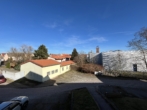 Helle Balkonwohnung mit Einbauküche in Halberstadt - Ausblick vom Balkon